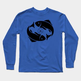 Pisces Double Fish Long Sleeve T-Shirt